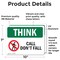 Signmission Safety Culture Sign, 10 in Width, Vinyl Decal, Rectangle OS-2PACK-TS-D-710-L-11797 - alternate 4